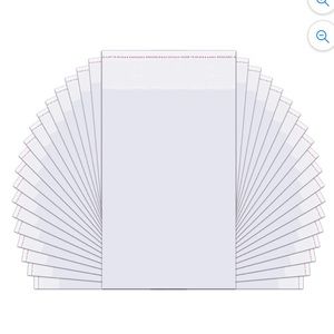 Resealable Clear Apparel/Cello Bags 9x12”